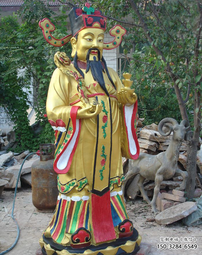 文财神雕塑厂家,彩绘玻璃钢佛像,寺庙佛像小品 文财神雕塑厂家,彩绘玻璃钢佛像,寺庙佛像小品