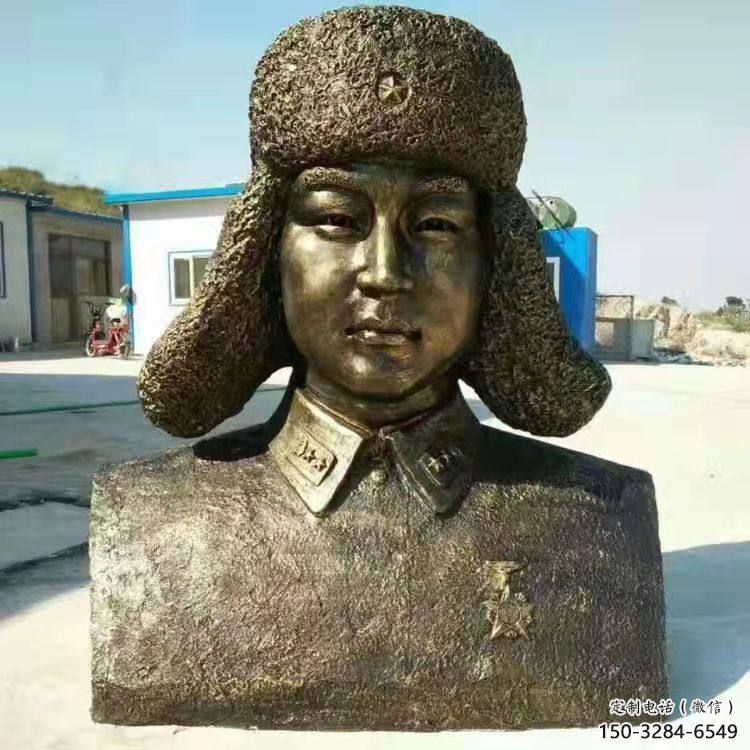 雷锋人头像雕塑厂家,仿铜革命人物摆件,公园纪念主题小品 雷锋人头像雕塑厂家,仿铜革命人物摆件,公园纪念主题小品