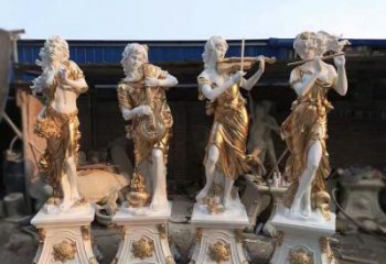 四季女神雕塑厂家，欧洲人物雕塑摆件，西方人物主题