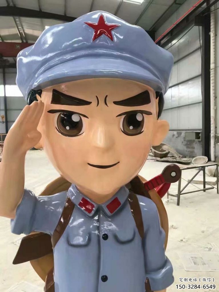 红军雕塑厂家,卡通革命人物,玻璃钢红军雕塑厂 红军雕塑厂家,卡通革命人物,玻璃钢红军雕塑厂