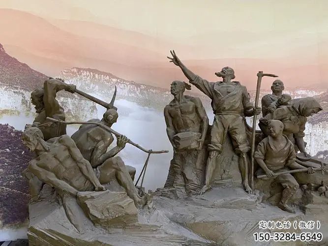 愚公移山雕塑厂家,历史典故小品,公园古代人物雕塑 愚公移山雕塑厂家,历史典故小品,公园古代人物雕塑