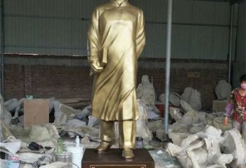 陶行知雕塑厂家，近代名人雕塑，仿铜陶行知雕塑制作