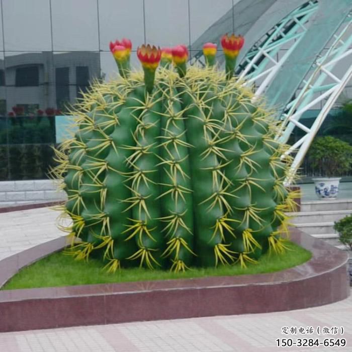 仙人球雕塑厂家,仿真花卉植物摆件,公园广场小品 仙人球雕塑厂家,仿真花卉植物摆件,公园广场小品