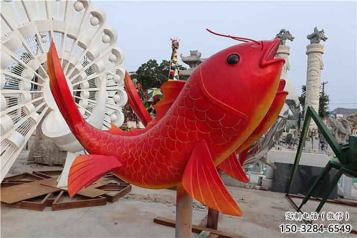 鲤鱼雕塑厂家,仿真彩绘鲤鱼雕塑,水景海洋生物雕塑小品 鲤鱼雕塑厂家,仿真彩绘鲤鱼雕塑,水景海洋生物雕塑小品