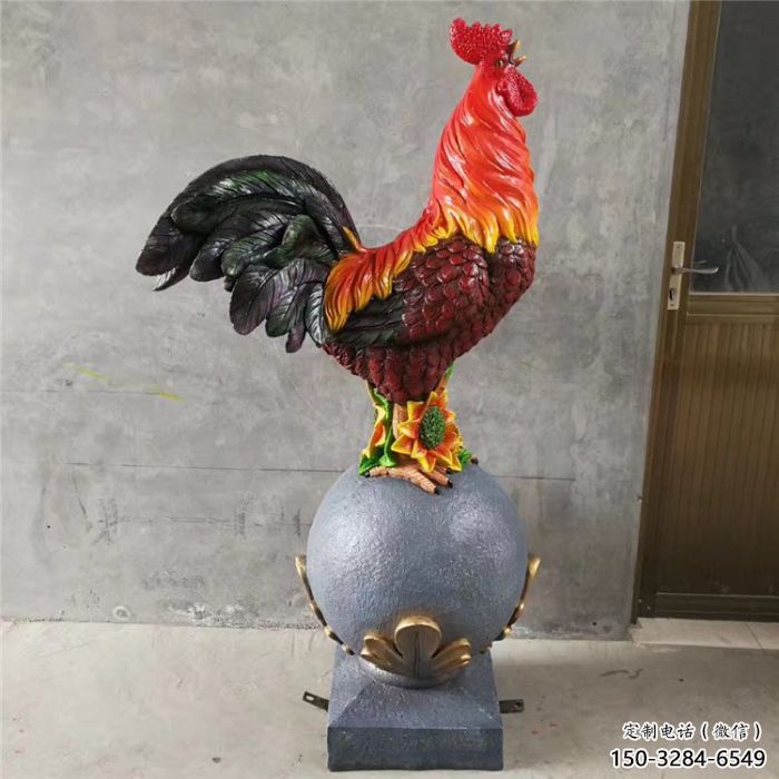 公鸡雕塑厂家,家禽动物摆件,仿真彩绘公鸡雕塑 公鸡雕塑厂家,家禽动物摆件,仿真彩绘公鸡雕塑