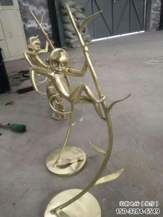 猴子雕塑厂家,公园广场猴子雕塑制作 猴子雕塑厂家,公园广场猴子雕塑制作