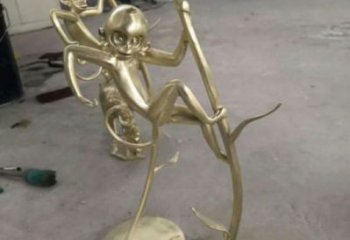 猴子雕塑厂家，公园广场猴子雕塑制作