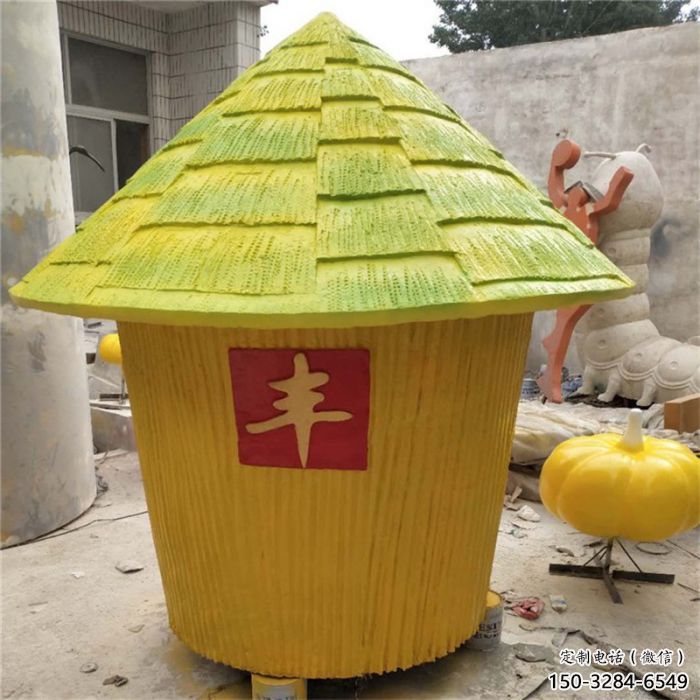 农耕粮仓雕塑 农耕粮仓雕塑