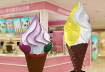 大型雪糕雕塑 冷饮主题摆件