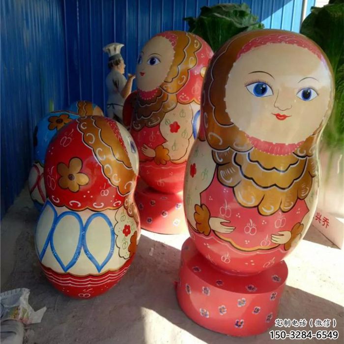 抽象不倒翁雕塑 店门口不倒翁雕塑