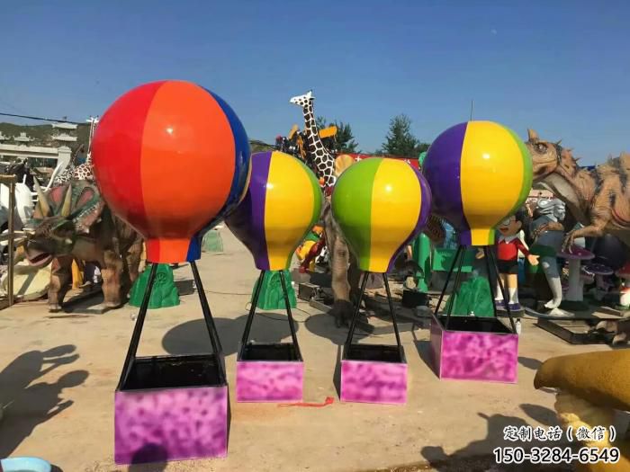 仿真气球雕塑 广场气球雕塑 圣诞节主题小品