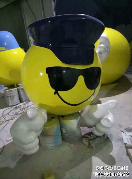 笑脸雕塑 商场笑脸雕塑 动漫主题小品 笑脸雕塑 商场笑脸雕塑 动漫主题小品