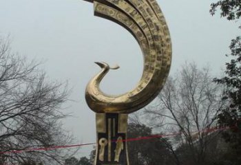 风景区凤凰雕塑厂家 售楼处广场雕塑 仿古摆件