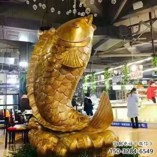 风景区鲤鱼雕塑 售楼处广场雕塑 仿古摆件 风景区鲤鱼雕塑 售楼处广场雕塑 仿古摆件