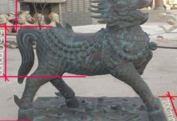 风景区独角兽雕塑 售楼处广场雕塑 仿古摆件