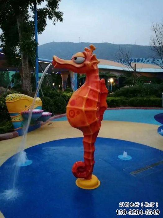 创意海马雕塑 步行街店门口雕塑 影视剧小品 创意海马雕塑 步行街店门口雕塑 影视剧小品