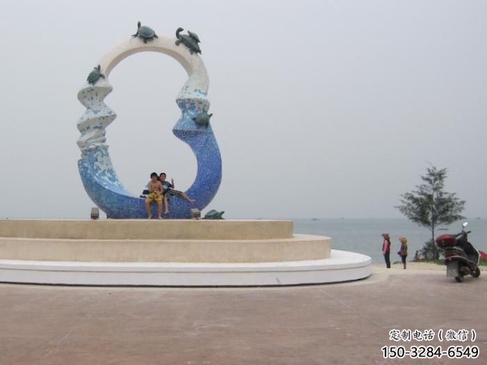 大型海星雕塑 商业街广场雕塑 古铜色摆件