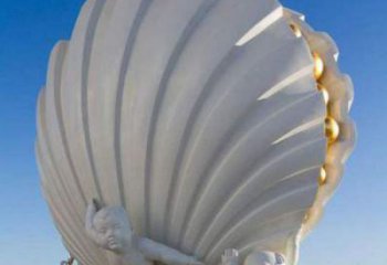 园林贝壳雕塑 风景区仿真雕塑 广场小品