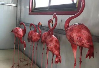 商业街火鸟雕塑 售楼处动物雕塑 动物摆件
