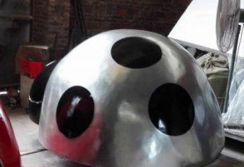 抽象甲壳虫雕塑 店门口彩绘雕塑 步行街摆件