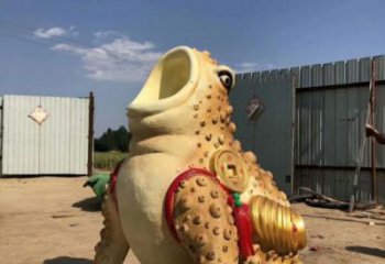 风景区金蟾雕塑 售楼处广场雕塑 仿古摆件