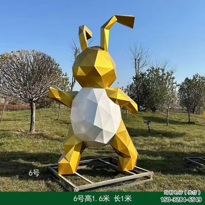 现代兔子雕塑 风景区仿真雕塑 广场小品 现代兔子雕塑 风景区仿真雕塑 广场小品