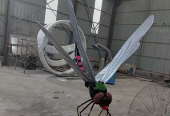 商业街蜻蜓雕塑 售楼处动物雕塑 仿真摆件