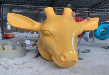 牛头雕塑 大型城市雕塑 商业街摆件