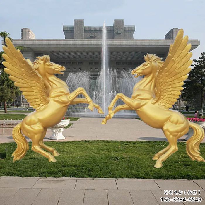 创意金马雕塑 步行街店门口雕塑 影视剧小品 创意金马雕塑 步行街店门口雕塑 影视剧小品