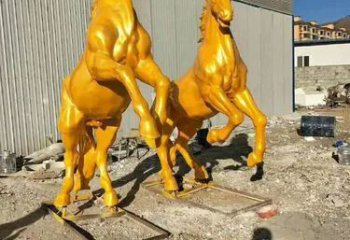 园林金马雕塑 城市广场雕塑 步行街摆件
