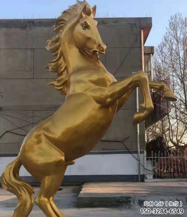 庭院骏马雕塑 城市古铜色雕塑 动物小品 庭院骏马雕塑 城市古铜色雕塑 动物小品