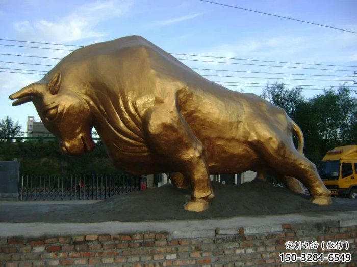 商场华尔街牛雕塑 仿真雕塑 店门口小品 商场华尔街牛雕塑 仿真雕塑 店门口小品