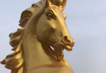 公园骏马雕塑 酒店门口雕塑 彩绘摆件