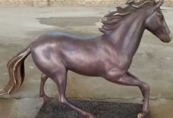 广场马踏飞燕雕塑 公园仿真雕塑 抽象摆件