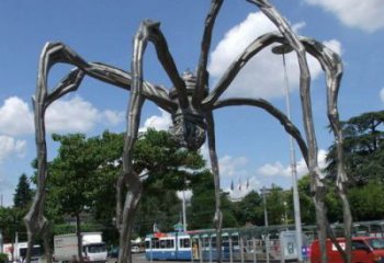 园林蜘蛛雕塑 城市广场雕塑 步行街摆件
