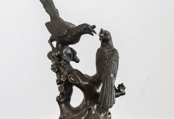 水景喜鹊雕塑 风景区几何雕塑 广场小品