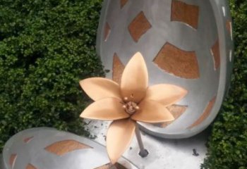 仿真花朵雕塑 店门口园林雕塑 花卉小品