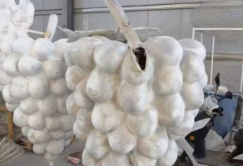 商业街葡萄雕塑 售楼处雕塑 水果摆件