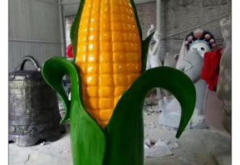 风景区玉米雕塑 售楼处广场雕塑 仿真摆件
