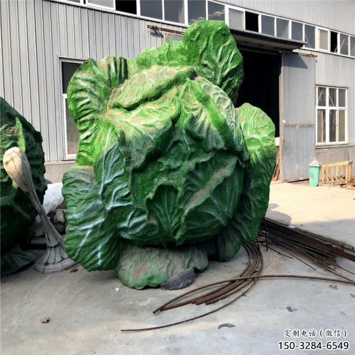 店门口白菜雕塑 创意景观雕塑 仿真摆件 店门口白菜雕塑 创意景观雕塑 仿真摆件