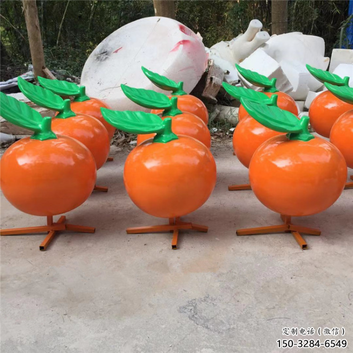 仿古橙子雕塑 庭院彩绘雕塑 田间小品 仿古橙子雕塑 庭院彩绘雕塑 田间小品