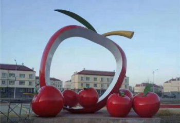 庭院大枣雕塑 城市古铜色雕塑 瓜果小品