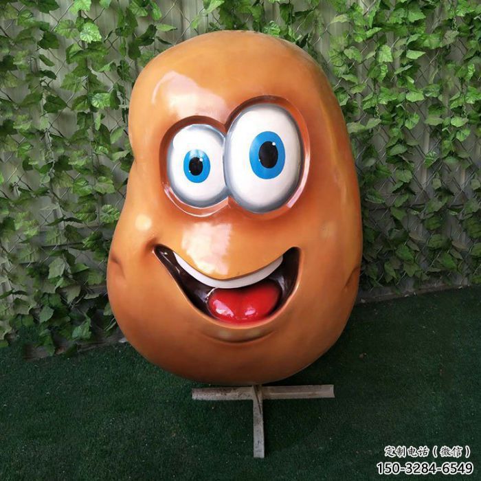 庭院土豆雕塑 城市古铜色雕塑 蔬菜小品