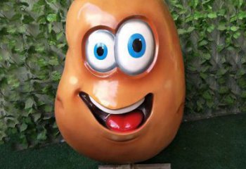 庭院土豆雕塑 城市古铜色雕塑 蔬菜小品