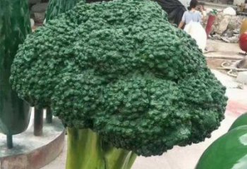 城市西蓝花雕塑 风景区彩绘雕塑 抽象摆件