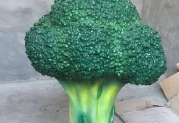 公园西蓝花雕塑 酒店门口雕塑 彩绘摆件
