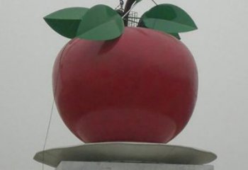 商业街苹果雕塑 售楼处雕塑 水果摆件