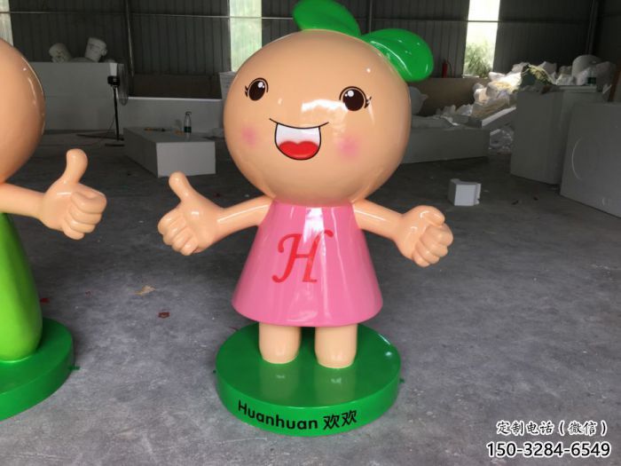 动漫娃娃雕塑 店门口园林雕塑 卡通小品 动漫娃娃雕塑 店门口园林雕塑 卡通小品