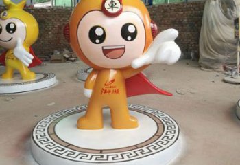 园林娃娃雕塑 城市广场雕塑 步行街摆件