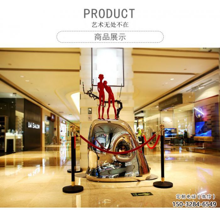 彩绘迎宾雕塑 大型城市雕塑 商业街摆件 彩绘迎宾雕塑 大型城市雕塑 商业街摆件